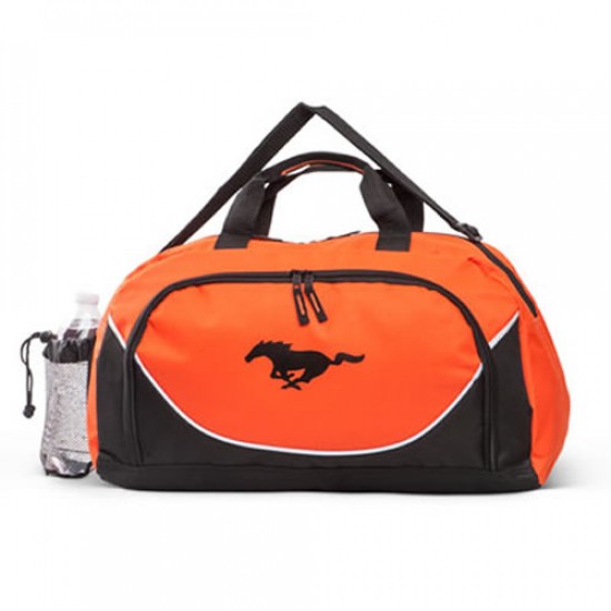 Ford Collection Mustang logo Sport Bag Orange + Black